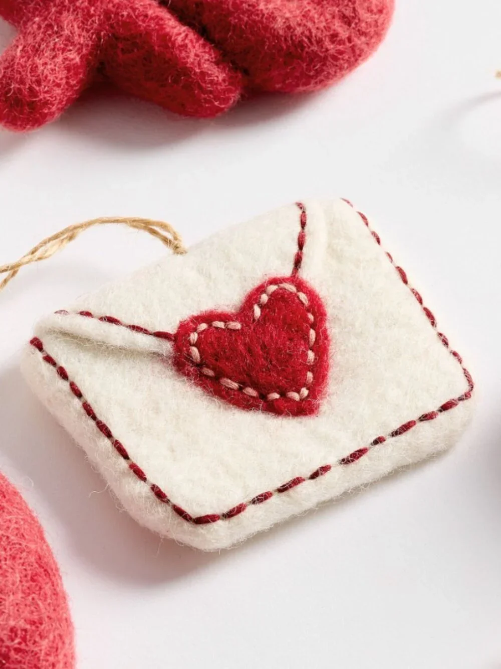 Pottery Barn Valentine's Day Ornaments - Set of 6